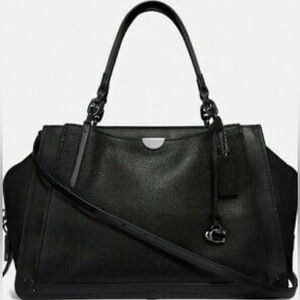 Coach Black Satchel Bag
